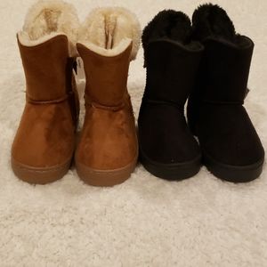 Bebe girls boots C9 lot of 2